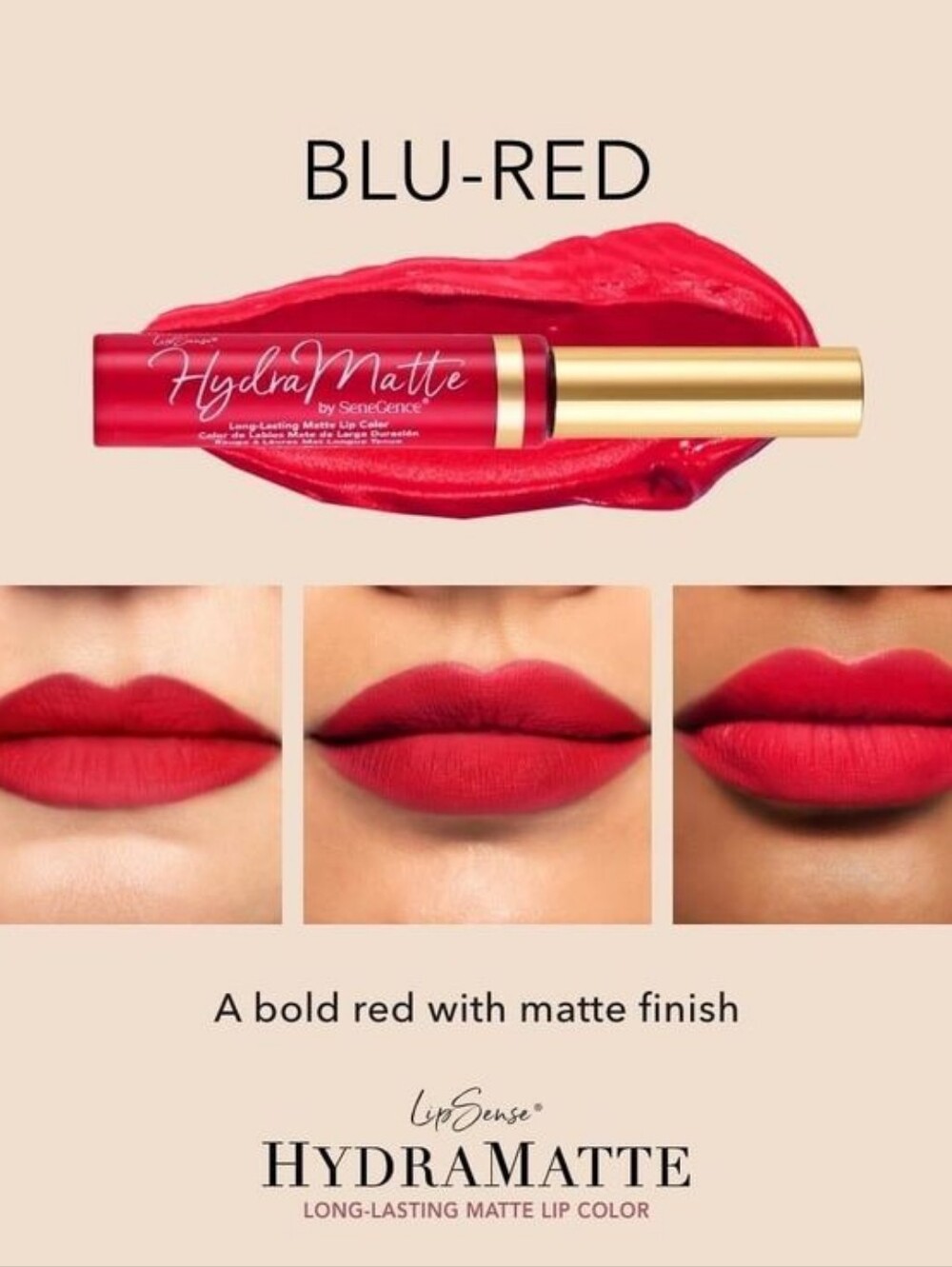 SeneGence Hydramatte - Blu-red
